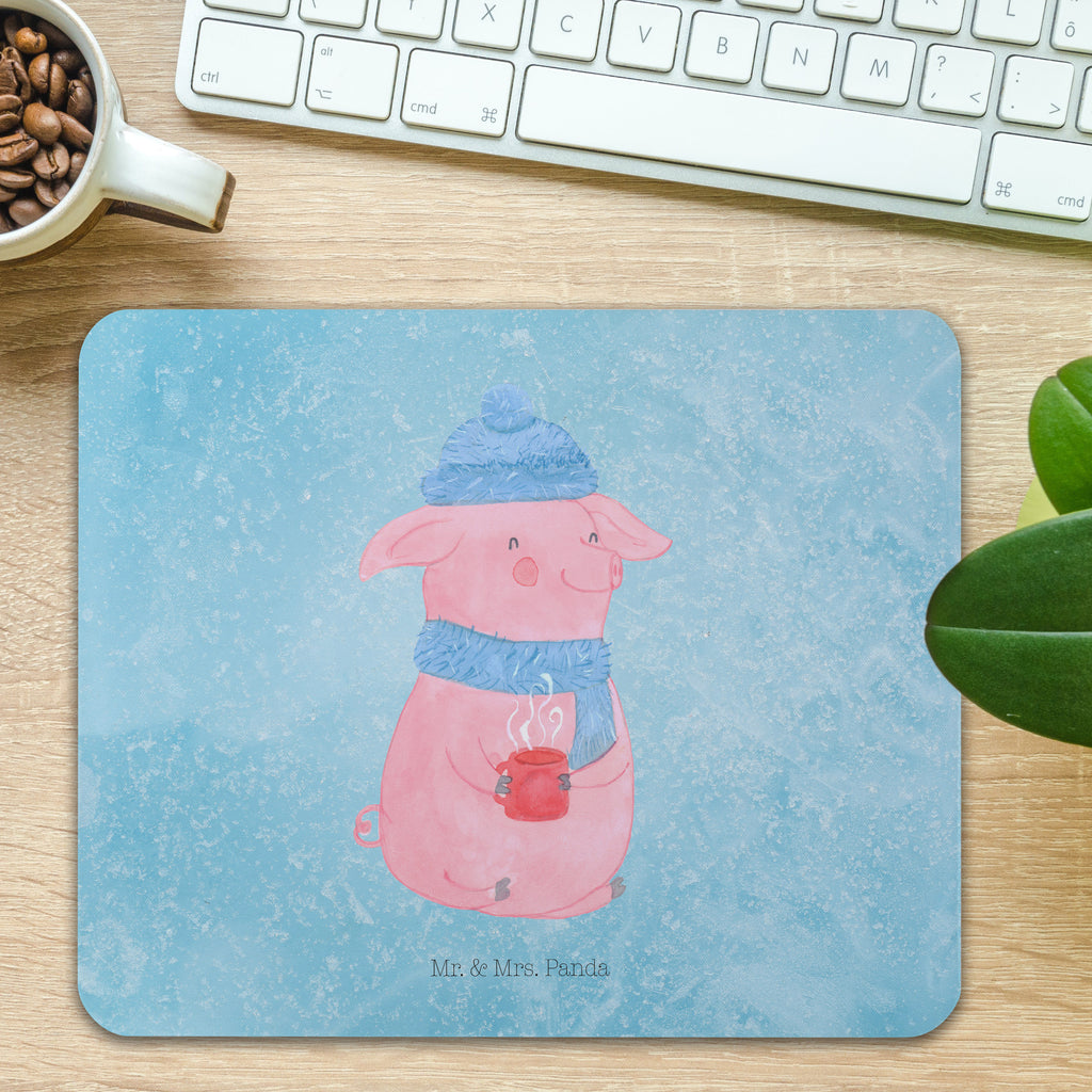 Mauspad Lallelndes Glühschwein Mousepad, Computer zubehör, Büroausstattung, PC Zubehör, Arbeitszimmer, Mauspad, Einzigartiges Mauspad, Designer Mauspad, Winter, Weihnachten, Weihnachtsdeko, Nikolaus, Advent, Heiligabend, Wintermotiv, Glühwein, Betrunken, Weihnachtsmarkt, Spruch