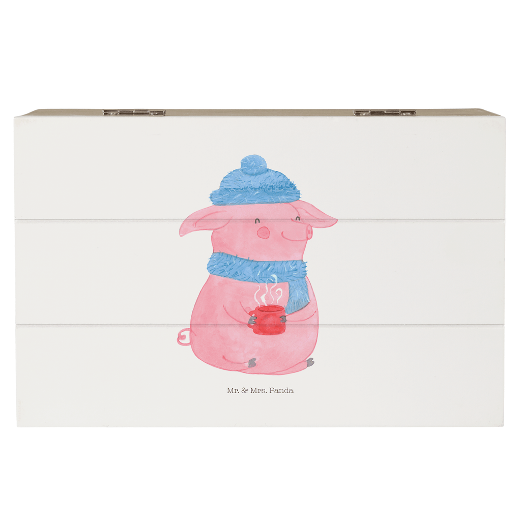 Holzkiste Lallelndes Glühschwein Holzkiste, Kiste, Schatzkiste, Truhe, Schatulle, XXL, Erinnerungsbox, Erinnerungskiste, Dekokiste, Aufbewahrungsbox, Winter, Weihnachten, Weihnachtsdeko, Nikolaus, Advent, Heiligabend, Wintermotiv, Glühwein, Betrunken, Weihnachtsmarkt, Spruch