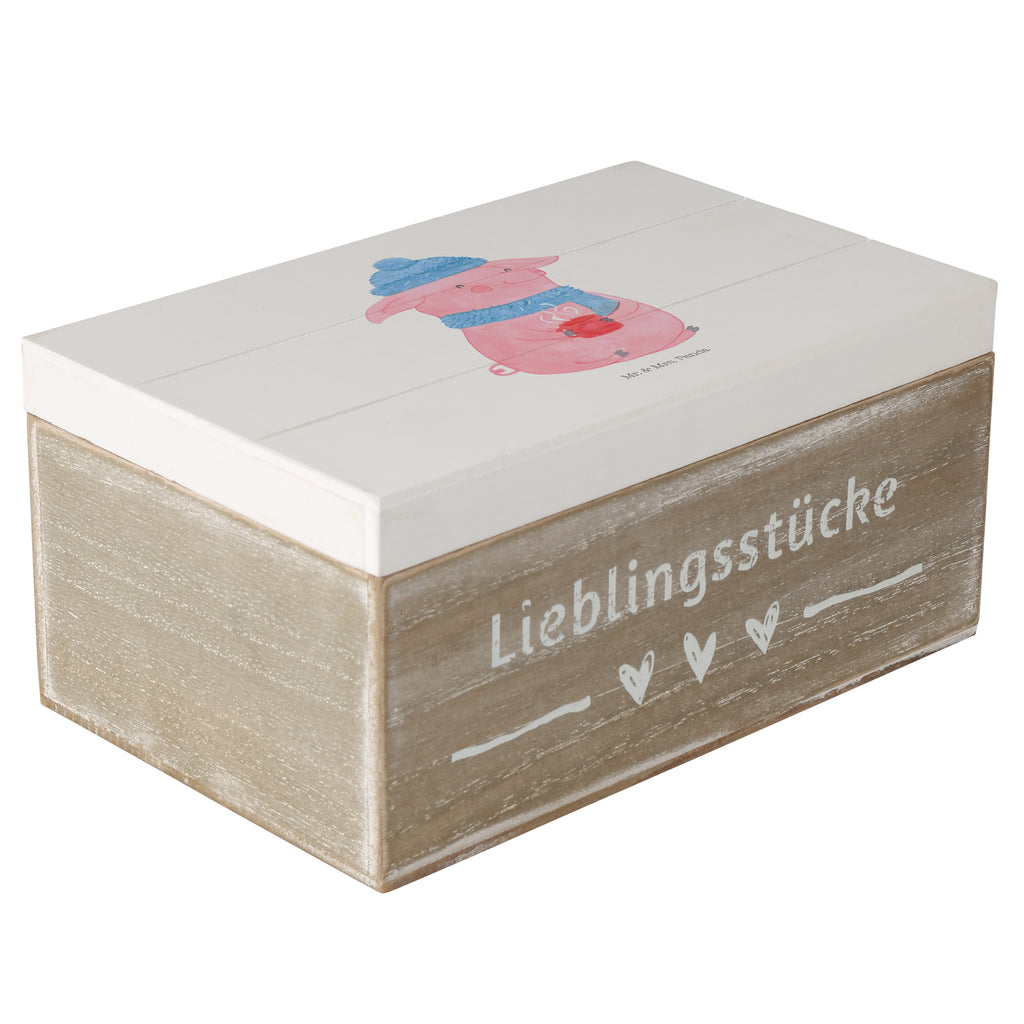 Holzkiste Lallelndes Glühschwein Holzkiste, Kiste, Schatzkiste, Truhe, Schatulle, XXL, Erinnerungsbox, Erinnerungskiste, Dekokiste, Aufbewahrungsbox, Winter, Weihnachten, Weihnachtsdeko, Nikolaus, Advent, Heiligabend, Wintermotiv, Glühwein, Betrunken, Weihnachtsmarkt, Spruch