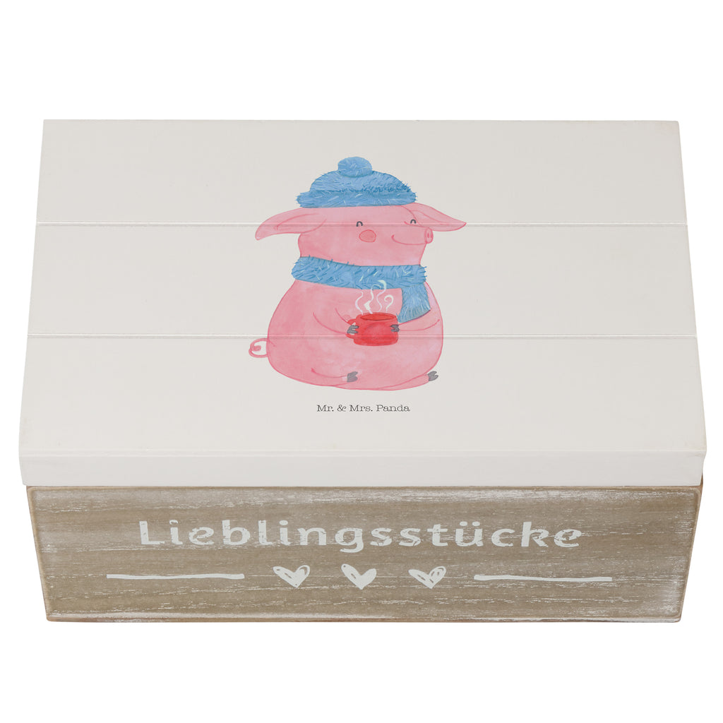 Holzkiste Lallelndes Glühschwein Holzkiste, Kiste, Schatzkiste, Truhe, Schatulle, XXL, Erinnerungsbox, Erinnerungskiste, Dekokiste, Aufbewahrungsbox, Winter, Weihnachten, Weihnachtsdeko, Nikolaus, Advent, Heiligabend, Wintermotiv, Glühwein, Betrunken, Weihnachtsmarkt, Spruch