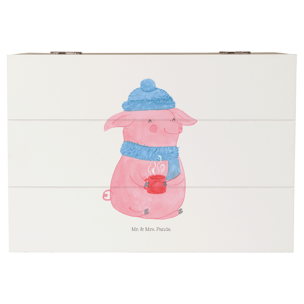 Holzkiste Lallelndes Glühschwein Holzkiste, Kiste, Schatzkiste, Truhe, Schatulle, XXL, Erinnerungsbox, Erinnerungskiste, Dekokiste, Aufbewahrungsbox, Winter, Weihnachten, Weihnachtsdeko, Nikolaus, Advent, Heiligabend, Wintermotiv, Glühwein, Betrunken, Weihnachtsmarkt, Spruch