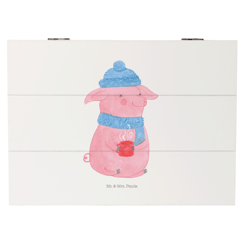 Holzkiste Lallelndes Glühschwein Holzkiste, Kiste, Schatzkiste, Truhe, Schatulle, XXL, Erinnerungsbox, Erinnerungskiste, Dekokiste, Aufbewahrungsbox, Winter, Weihnachten, Weihnachtsdeko, Nikolaus, Advent, Heiligabend, Wintermotiv, Glühwein, Betrunken, Weihnachtsmarkt, Spruch