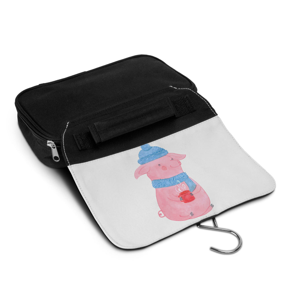 Kulturbeutel Lallelndes Glühschwein Kulturbeutel, Zum Aufhängen, Waschtasche, Kosmetiktasche, Damen, Herren, Aufbewahrungstasche, Schminktasche, Kosmetikbeutel, Organizer, Kulturtasche, Schminkutensil, Winter, Weihnachten, Weihnachtsdeko, Nikolaus, Advent, Heiligabend, Wintermotiv, Glühwein, Betrunken, Weihnachtsmarkt, Spruch