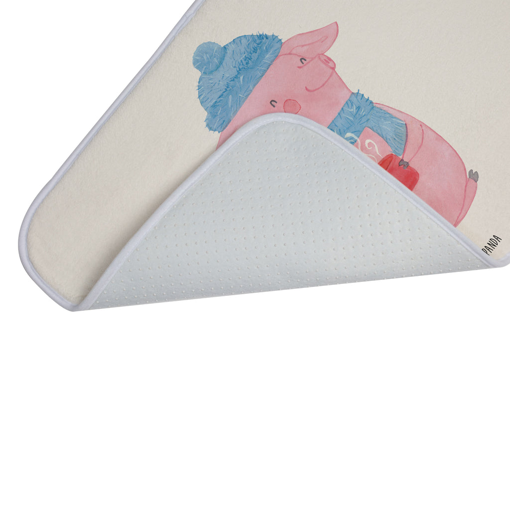 Badvorleger Lallelndes Glühschwein Badematte, Badteppich, Duschvorleger, Badezimmerteppich, Badezimmermatte, Badvorleger, Duschmatte, Duschteppich, Winter, Weihnachten, Weihnachtsdeko, Nikolaus, Advent, Heiligabend, Wintermotiv, Glühwein, Betrunken, Weihnachtsmarkt, Spruch
