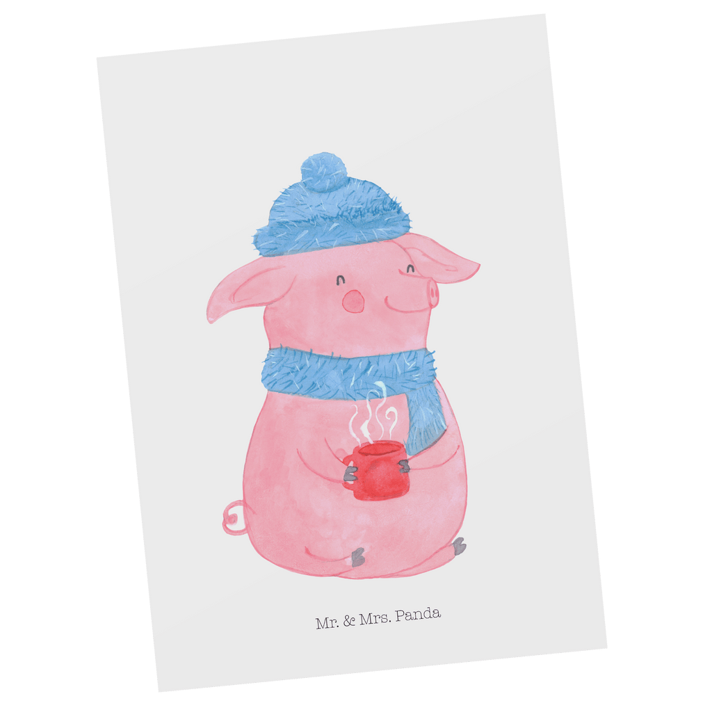 Postkarte Lallelndes Glühschwein Geschenkkarte, Grußkarte, Karte, Einladung, Ansichtskarte, Geburtstagskarte, Einladungskarte, Dankeskarte, Winter, Weihnachten, Weihnachtsdeko, Nikolaus, Advent, Heiligabend, Wintermotiv, Glühwein, Betrunken, Weihnachtsmarkt, Spruch