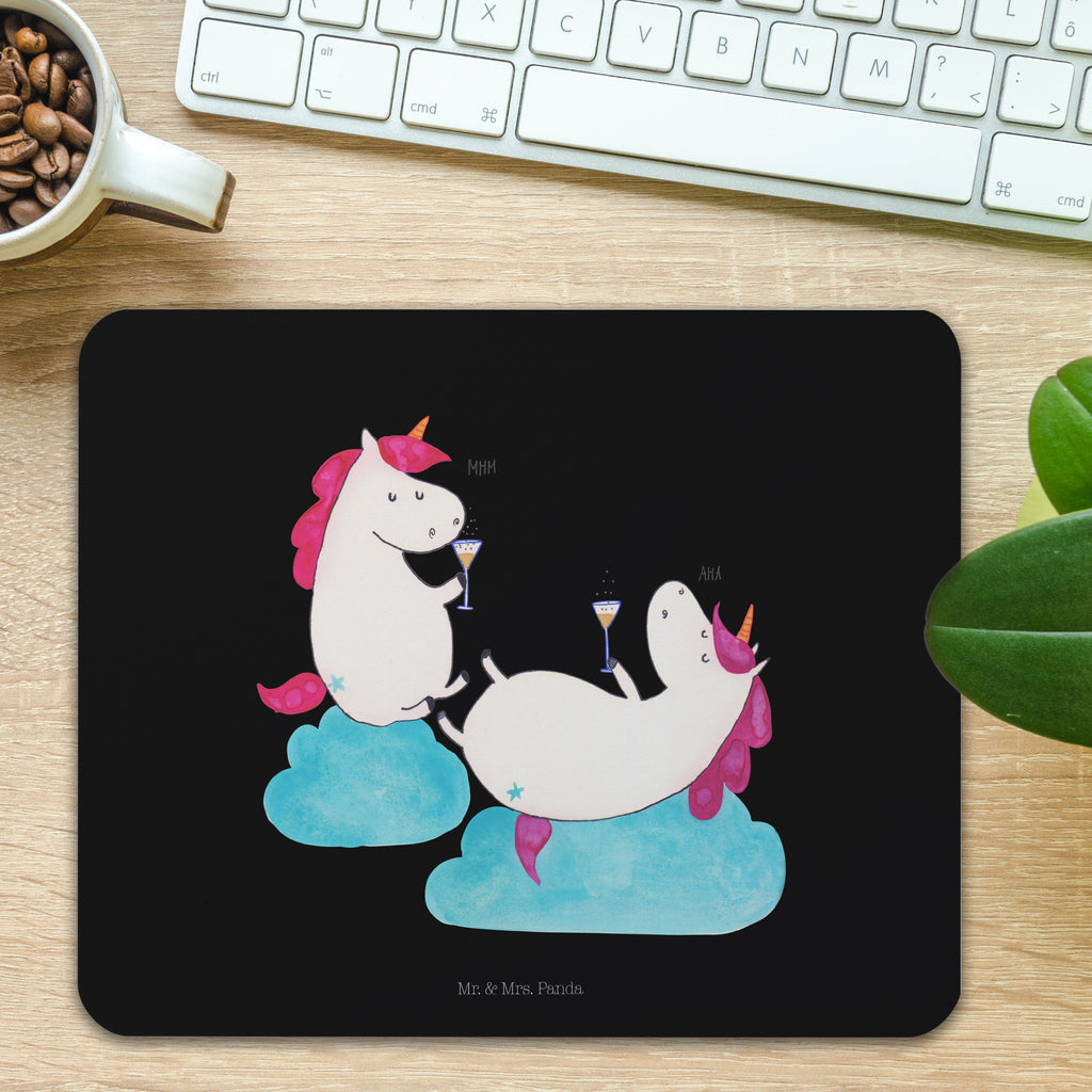 Mauspad Einhörner Sekt Mousepad, Computer zubehör, Büroausstattung, PC Zubehör, Arbeitszimmer, Mauspad, Einzigartiges Mauspad, Designer Mauspad, Einhorn, Einhörner, Einhorn Deko, Pegasus, Unicorn, Freundinnen, Freundin, BFF, Sekt, Mädelsabend, Spaß, Party, Korken, Anstoßen, Beste