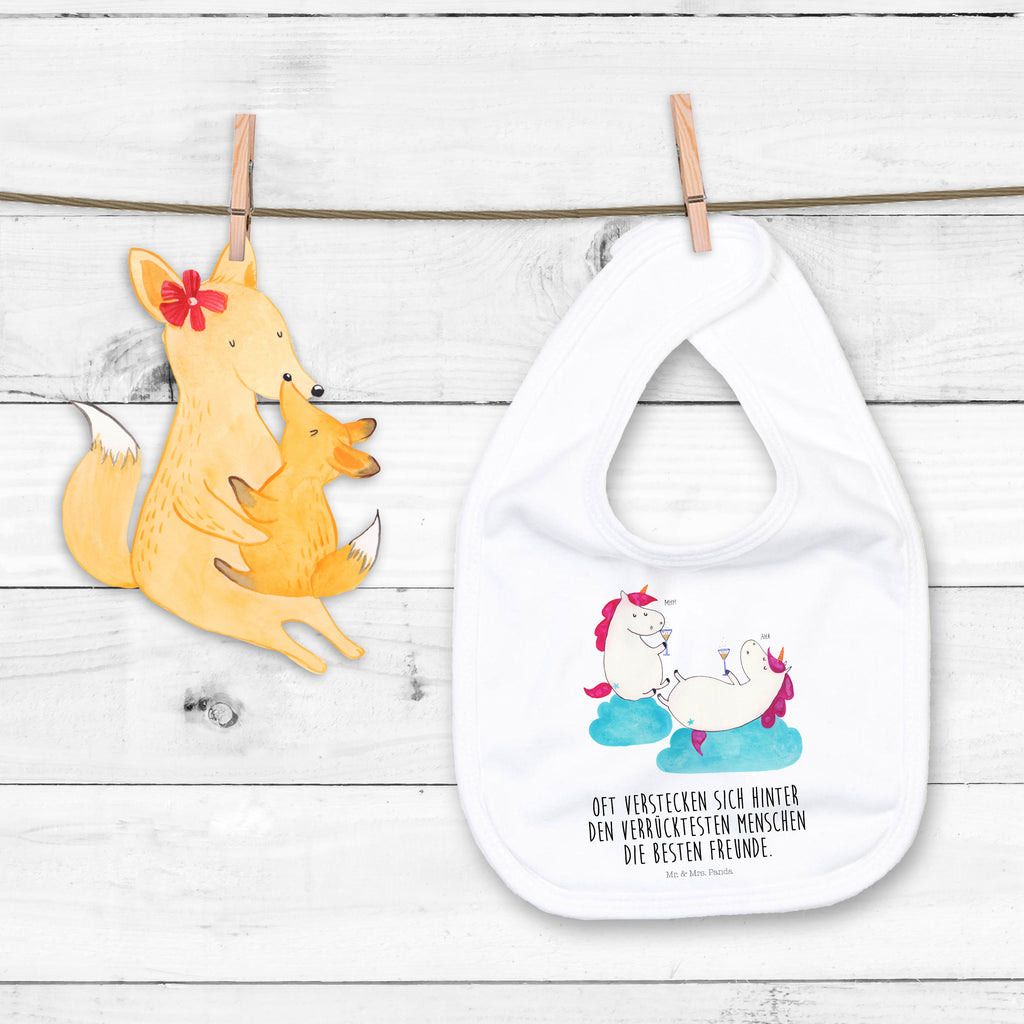Organic Babylätzchen Einhörner Sekt Baby, Lätzchen, Spucktuch, Sabberlätzchen, Klettlätzchen, Babygeschenk, Baby Lätzchen, Geschenk für Geburt, Geschenk zur Geburt, Baby Spucktuch, Babyausstattung, Geschenkidee für Babyparty, Einhorn, Einhörner, Einhorn Deko, Pegasus, Unicorn, Freundinnen, Freundin, BFF, Sekt, Mädelsabend, Spaß, Party, Korken, Anstoßen, Beste