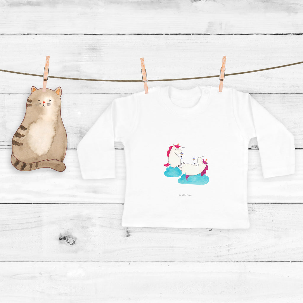 6-12 Monate Baby Longsleeve Einhörner Sekt Mädchen, Jungen, Baby, Longsleeve, Langarm, Bio, Kleidung, uni, Langarmshirt, Einhorn, Einhörner, Einhorn Deko, Pegasus, Unicorn, Freundinnen, Freundin, BFF, Sekt, Mädelsabend, Spaß, Party, Korken, Anstoßen, Beste