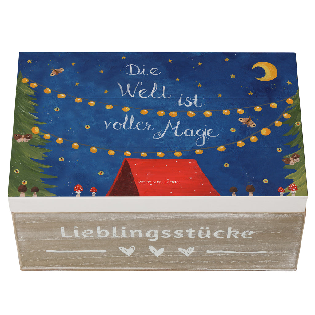 Holzkiste Die Welt ist voller Magie  Holzkiste, Kiste, Schatzkiste, Truhe, Schatulle, XXL,  Erinnerungsbox, Erinnerungskiste, Dekokiste, Aufbewahrungsbox  Blumen Deko, Frühlings Deko, Sommer Deko, Dekoration, positive Botschaft, Naturliebhaber, Outdoor, Natur, Abenteuer