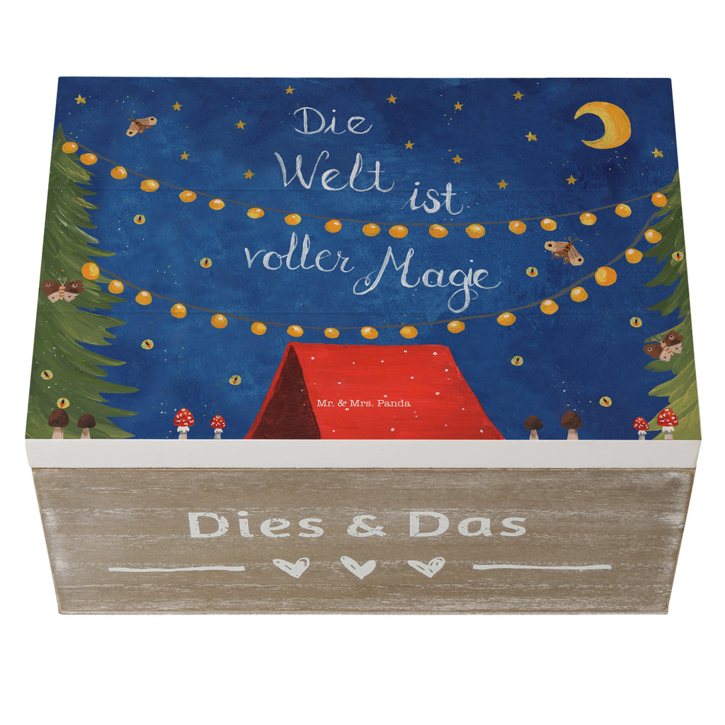 Holzkiste Die Welt ist voller Magie  Holzkiste, Kiste, Schatzkiste, Truhe, Schatulle, XXL,  Erinnerungsbox, Erinnerungskiste, Dekokiste, Aufbewahrungsbox  Blumen Deko, Frühlings Deko, Sommer Deko, Dekoration, positive Botschaft, Naturliebhaber, Outdoor, Natur, Abenteuer