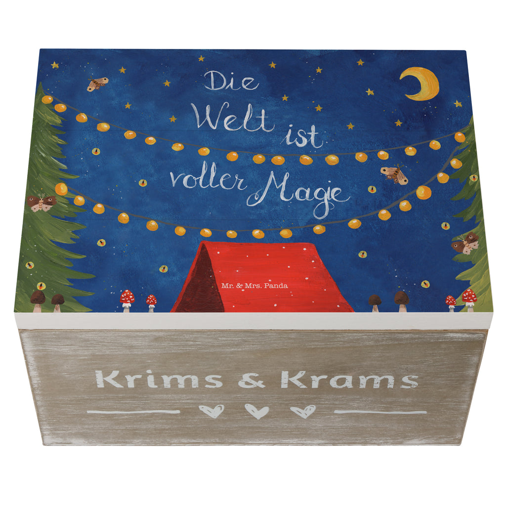 Holzkiste Die Welt ist voller Magie  Holzkiste, Kiste, Schatzkiste, Truhe, Schatulle, XXL,  Erinnerungsbox, Erinnerungskiste, Dekokiste, Aufbewahrungsbox  Blumen Deko, Frühlings Deko, Sommer Deko, Dekoration, positive Botschaft, Naturliebhaber, Outdoor, Natur, Abenteuer