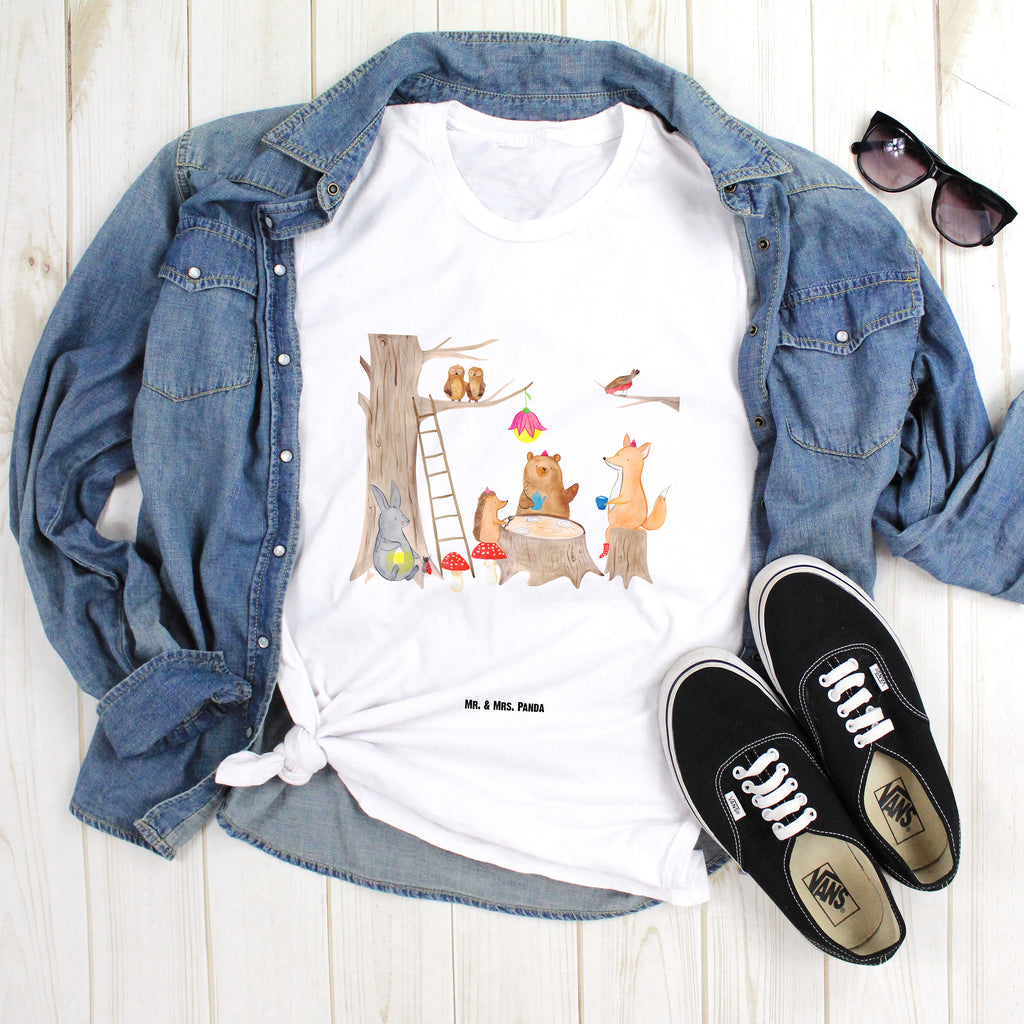 Größe XXL T-Shirt Waldtiere Picknick T-Shirt, Shirt, Tshirt, Lustiges T-Shirt, T-Shirt mit Spruch, Party, Junggesellenabschied, Jubiläum, Geburstag, Herrn, Damen, Männer, Frauen, Schlafshirt, Nachthemd, Sprüche, Tiermotive, Gute Laune, lustige Sprüche, Tiere, Waldtiere, Picknick, Wald, Fuchs, Hase, Igel, Maus, Eichhörnchen