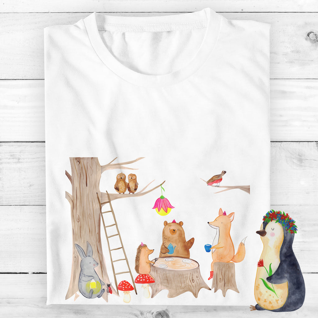 Größe XXL T-Shirt Waldtiere Picknick T-Shirt, Shirt, Tshirt, Lustiges T-Shirt, T-Shirt mit Spruch, Party, Junggesellenabschied, Jubiläum, Geburstag, Herrn, Damen, Männer, Frauen, Schlafshirt, Nachthemd, Sprüche, Tiermotive, Gute Laune, lustige Sprüche, Tiere, Waldtiere, Picknick, Wald, Fuchs, Hase, Igel, Maus, Eichhörnchen