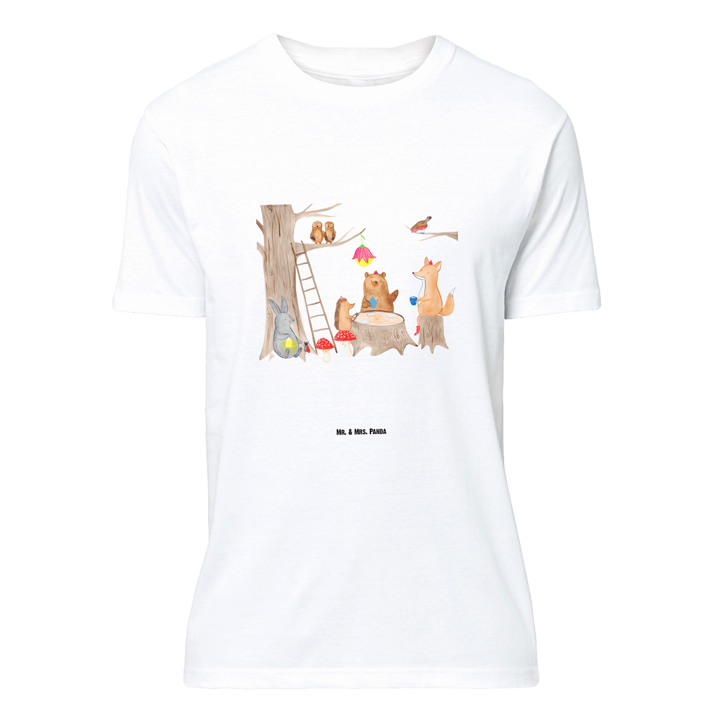 Größe S T-Shirt Waldtiere Picknick T-Shirt, Shirt, Tshirt, Lustiges T-Shirt, T-Shirt mit Spruch, Party, Junggesellenabschied, Jubiläum, Geburstag, Herrn, Damen, Männer, Frauen, Schlafshirt, Nachthemd, Sprüche, Tiermotive, Gute Laune, lustige Sprüche, Tiere, Waldtiere, Picknick, Wald, Fuchs, Hase, Igel, Maus, Eichhörnchen