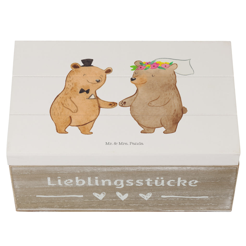 Holzkiste Bären Heirat Holzkiste, Kiste, Schatzkiste, Truhe, Schatulle, XXL, Erinnerungsbox, Erinnerungskiste, Dekokiste, Aufbewahrungsbox, Hochzeit, Hochzeitsgeschenk, Ehe, Hochzeitsfeier, Trauung, Trauungsgeschenk, Hochzeitskarte, Verlobungsfeier, Verlobungsgeschenk, Hochzeitsgeschenkideen, Hochzeitsgeschenke für Brautpaar, Hochzeitstag, Geschenk zur Hochzeit