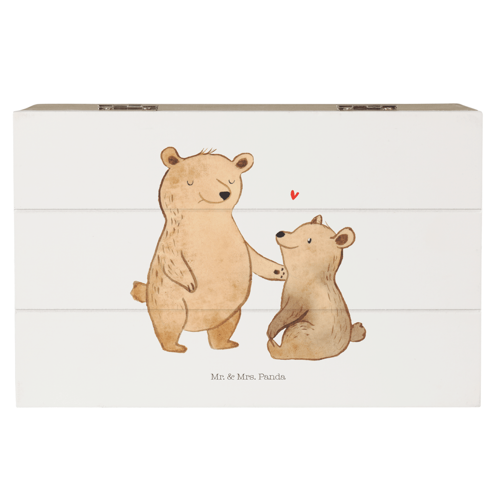Holzkiste Bär Großer Bruder Holzkiste, Kiste, Schatzkiste, Truhe, Schatulle, XXL, Erinnerungsbox, Erinnerungskiste, Dekokiste, Aufbewahrungsbox, Familie, Vatertag, Muttertag, Bruder, Schwester, Mama, Papa, Oma, Opa, Großer Bruder, Geschwister, bester Bruder, Brudi, Bär, Bären