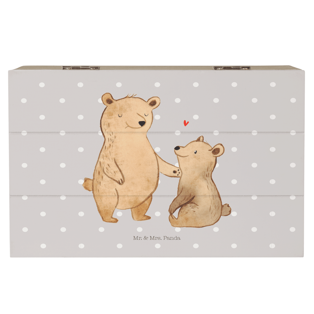 Holzkiste Bär Großer Bruder Holzkiste, Kiste, Schatzkiste, Truhe, Schatulle, XXL, Erinnerungsbox, Erinnerungskiste, Dekokiste, Aufbewahrungsbox, Familie, Vatertag, Muttertag, Bruder, Schwester, Mama, Papa, Oma, Opa, Großer Bruder, Geschwister, bester Bruder, Brudi, Bär, Bären