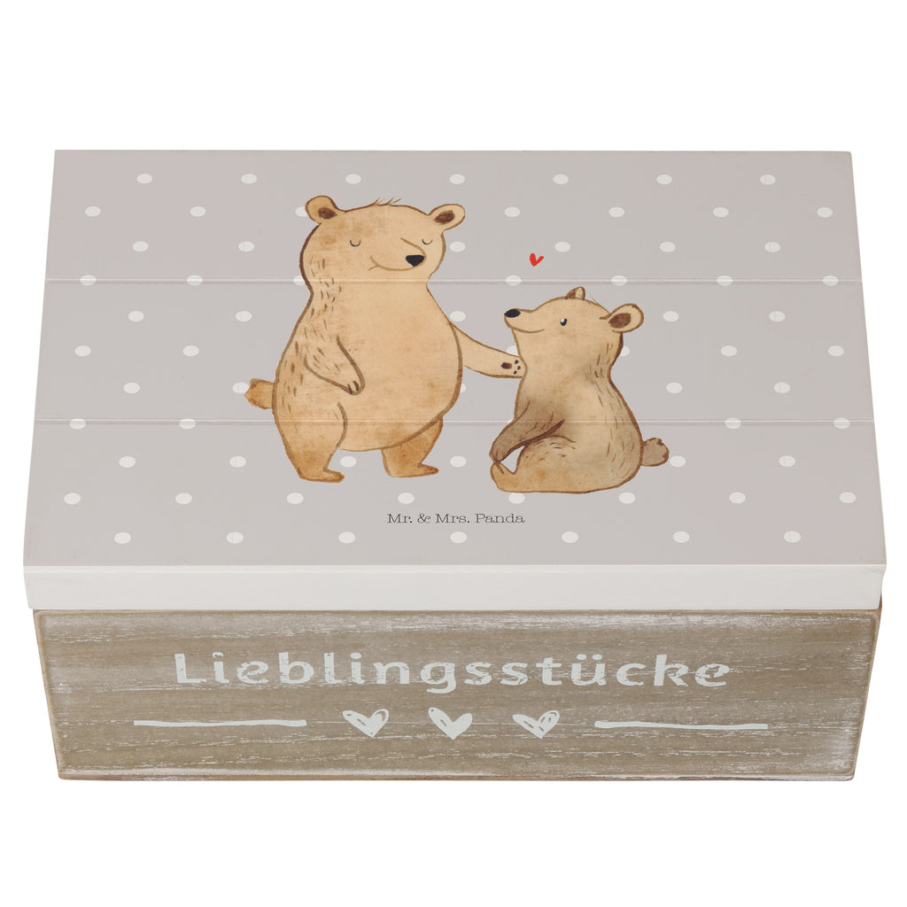 Holzkiste Bär Großer Bruder Holzkiste, Kiste, Schatzkiste, Truhe, Schatulle, XXL, Erinnerungsbox, Erinnerungskiste, Dekokiste, Aufbewahrungsbox, Familie, Vatertag, Muttertag, Bruder, Schwester, Mama, Papa, Oma, Opa, Großer Bruder, Geschwister, bester Bruder, Brudi, Bär, Bären