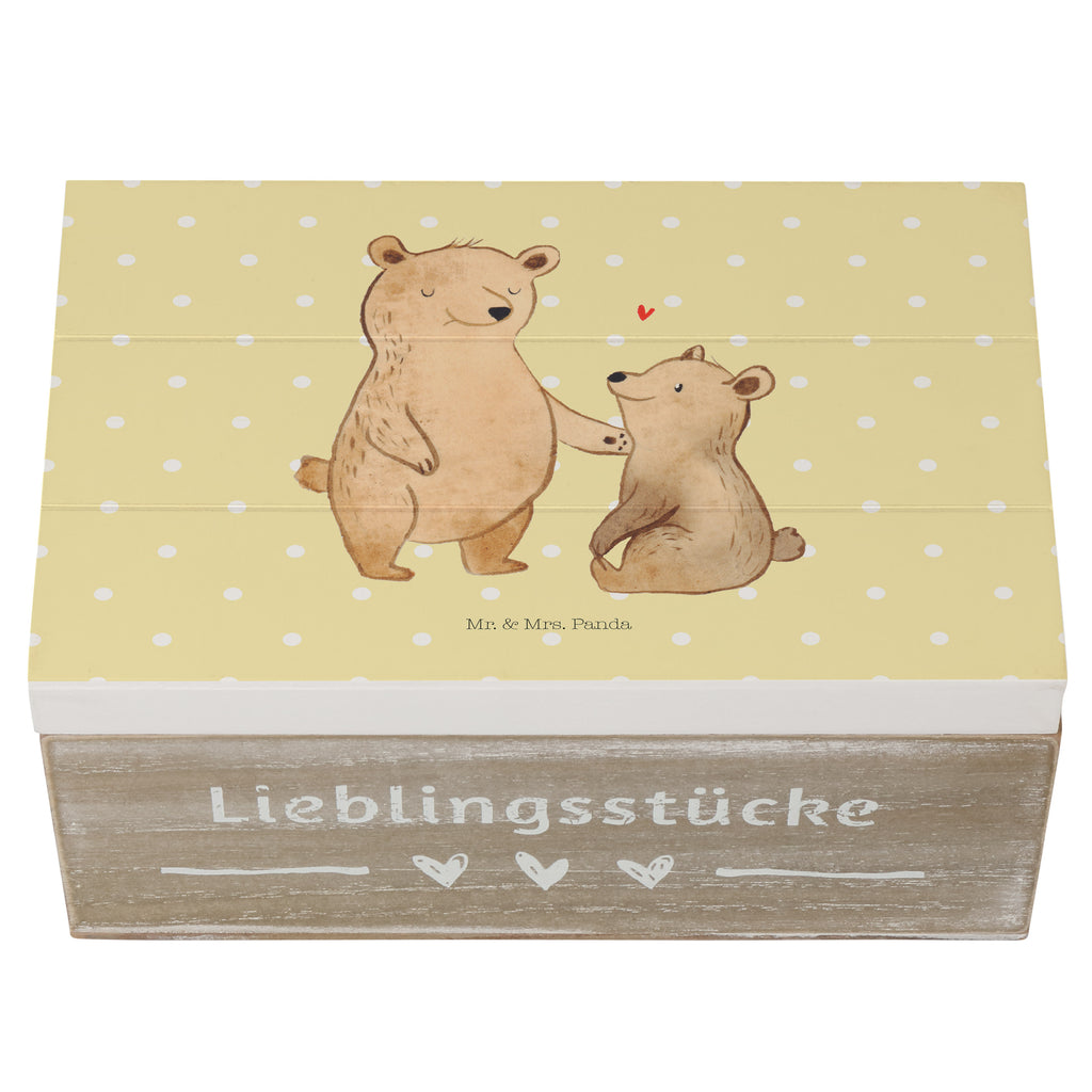 Holzkiste Bär Großer Bruder Holzkiste, Kiste, Schatzkiste, Truhe, Schatulle, XXL, Erinnerungsbox, Erinnerungskiste, Dekokiste, Aufbewahrungsbox, Familie, Vatertag, Muttertag, Bruder, Schwester, Mama, Papa, Oma, Opa, Großer Bruder, Geschwister, bester Bruder, Brudi, Bär, Bären