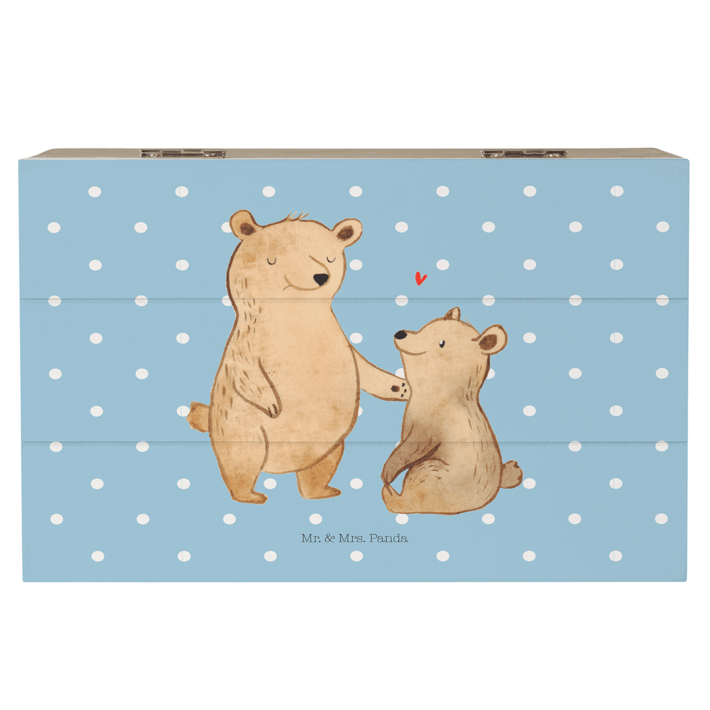 Holzkiste Bär Großer Bruder Holzkiste, Kiste, Schatzkiste, Truhe, Schatulle, XXL, Erinnerungsbox, Erinnerungskiste, Dekokiste, Aufbewahrungsbox, Familie, Vatertag, Muttertag, Bruder, Schwester, Mama, Papa, Oma, Opa, Großer Bruder, Geschwister, bester Bruder, Brudi, Bär, Bären