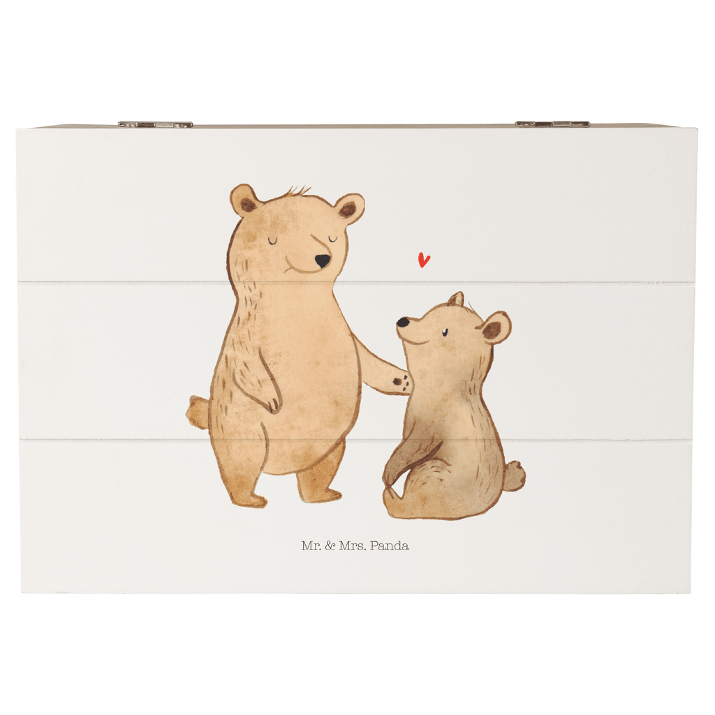 Holzkiste Bär Großer Bruder Holzkiste, Kiste, Schatzkiste, Truhe, Schatulle, XXL, Erinnerungsbox, Erinnerungskiste, Dekokiste, Aufbewahrungsbox, Familie, Vatertag, Muttertag, Bruder, Schwester, Mama, Papa, Oma, Opa, Großer Bruder, Geschwister, bester Bruder, Brudi, Bär, Bären