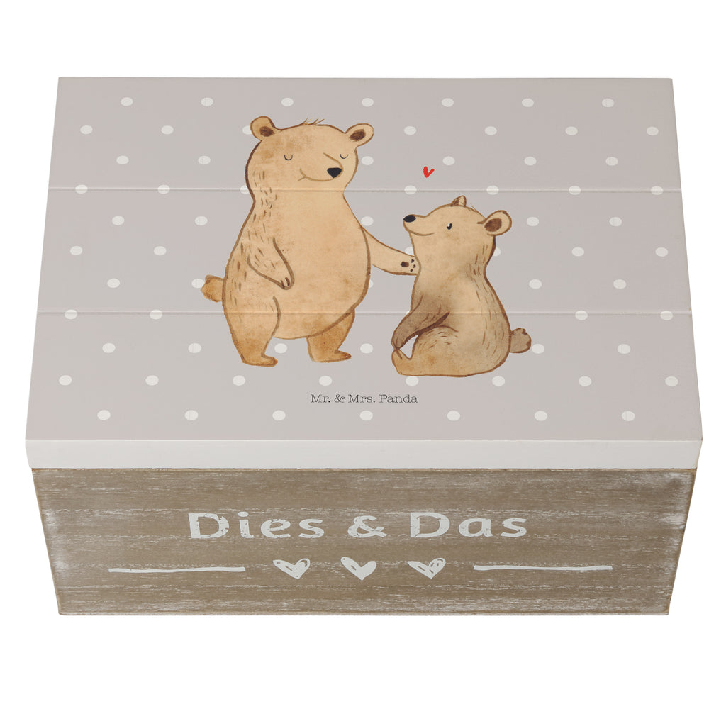 Holzkiste Bär Großer Bruder Holzkiste, Kiste, Schatzkiste, Truhe, Schatulle, XXL, Erinnerungsbox, Erinnerungskiste, Dekokiste, Aufbewahrungsbox, Familie, Vatertag, Muttertag, Bruder, Schwester, Mama, Papa, Oma, Opa, Großer Bruder, Geschwister, bester Bruder, Brudi, Bär, Bären