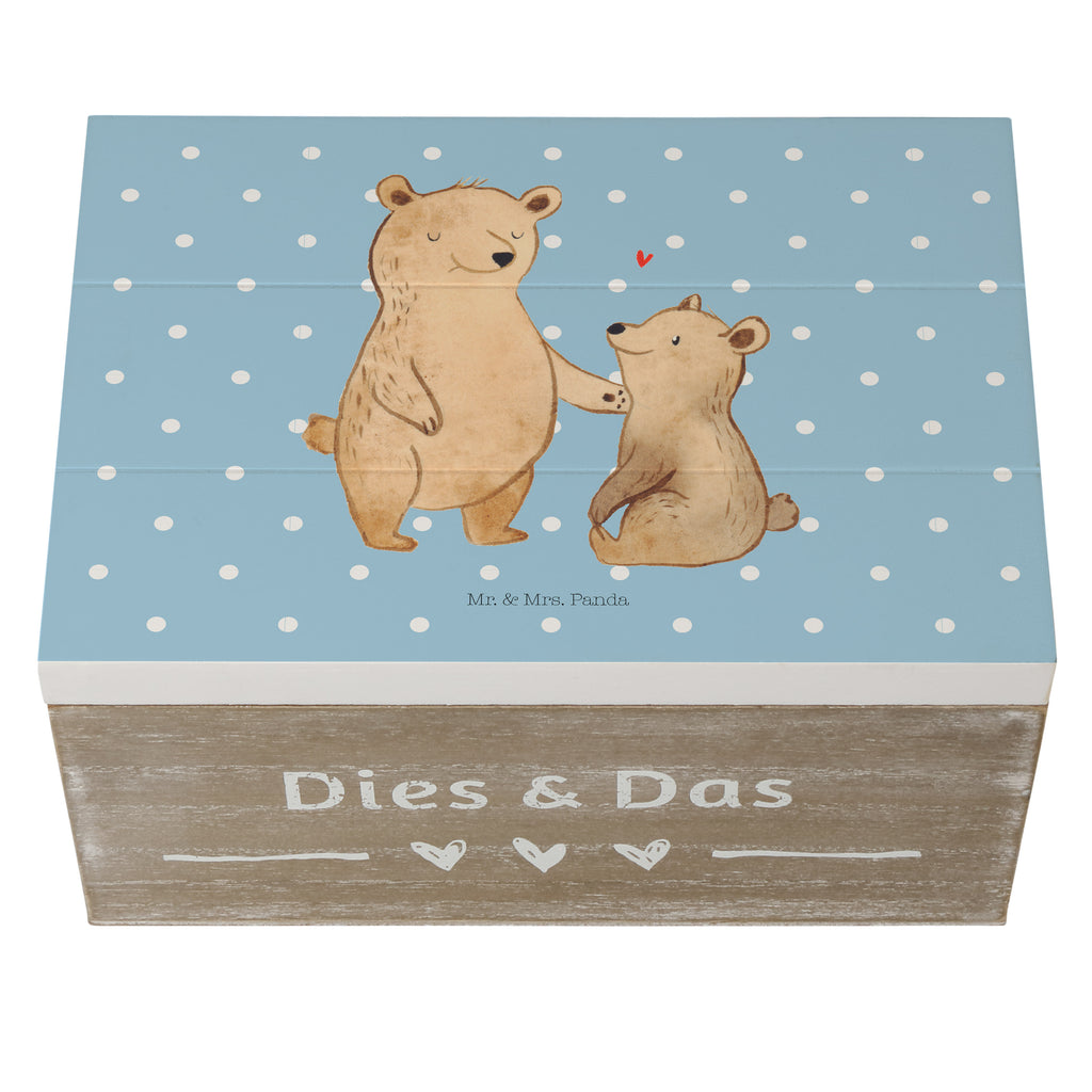 Holzkiste Bär Großer Bruder Holzkiste, Kiste, Schatzkiste, Truhe, Schatulle, XXL, Erinnerungsbox, Erinnerungskiste, Dekokiste, Aufbewahrungsbox, Familie, Vatertag, Muttertag, Bruder, Schwester, Mama, Papa, Oma, Opa, Großer Bruder, Geschwister, bester Bruder, Brudi, Bär, Bären