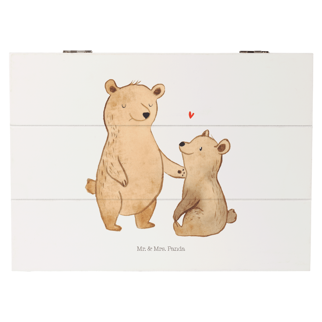 Holzkiste Bär Großer Bruder Holzkiste, Kiste, Schatzkiste, Truhe, Schatulle, XXL, Erinnerungsbox, Erinnerungskiste, Dekokiste, Aufbewahrungsbox, Familie, Vatertag, Muttertag, Bruder, Schwester, Mama, Papa, Oma, Opa, Großer Bruder, Geschwister, bester Bruder, Brudi, Bär, Bären
