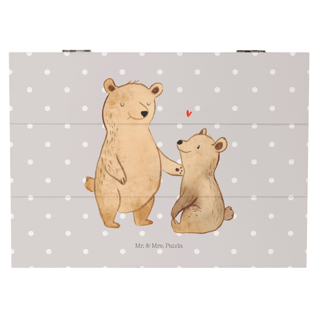 Holzkiste Bär Großer Bruder Holzkiste, Kiste, Schatzkiste, Truhe, Schatulle, XXL, Erinnerungsbox, Erinnerungskiste, Dekokiste, Aufbewahrungsbox, Familie, Vatertag, Muttertag, Bruder, Schwester, Mama, Papa, Oma, Opa, Großer Bruder, Geschwister, bester Bruder, Brudi, Bär, Bären