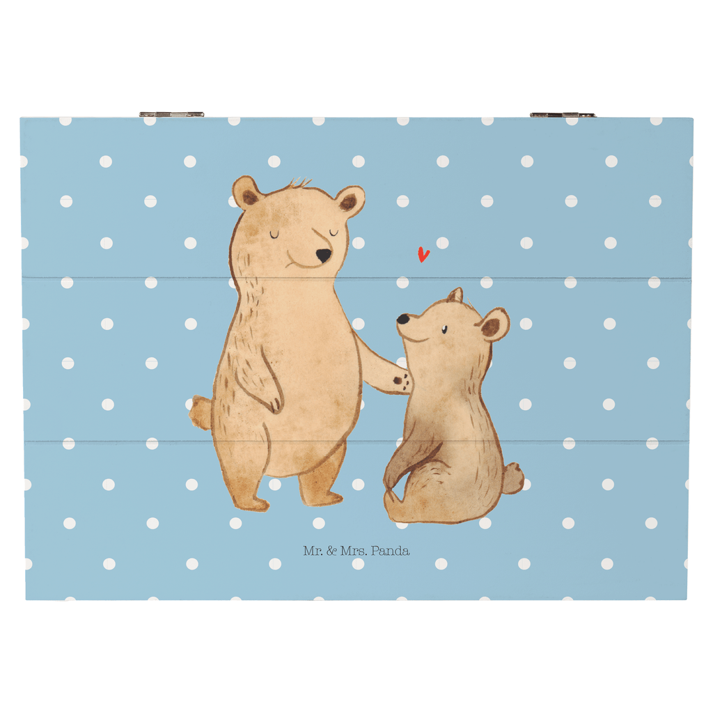 Holzkiste Bär Großer Bruder Holzkiste, Kiste, Schatzkiste, Truhe, Schatulle, XXL, Erinnerungsbox, Erinnerungskiste, Dekokiste, Aufbewahrungsbox, Familie, Vatertag, Muttertag, Bruder, Schwester, Mama, Papa, Oma, Opa, Großer Bruder, Geschwister, bester Bruder, Brudi, Bär, Bären