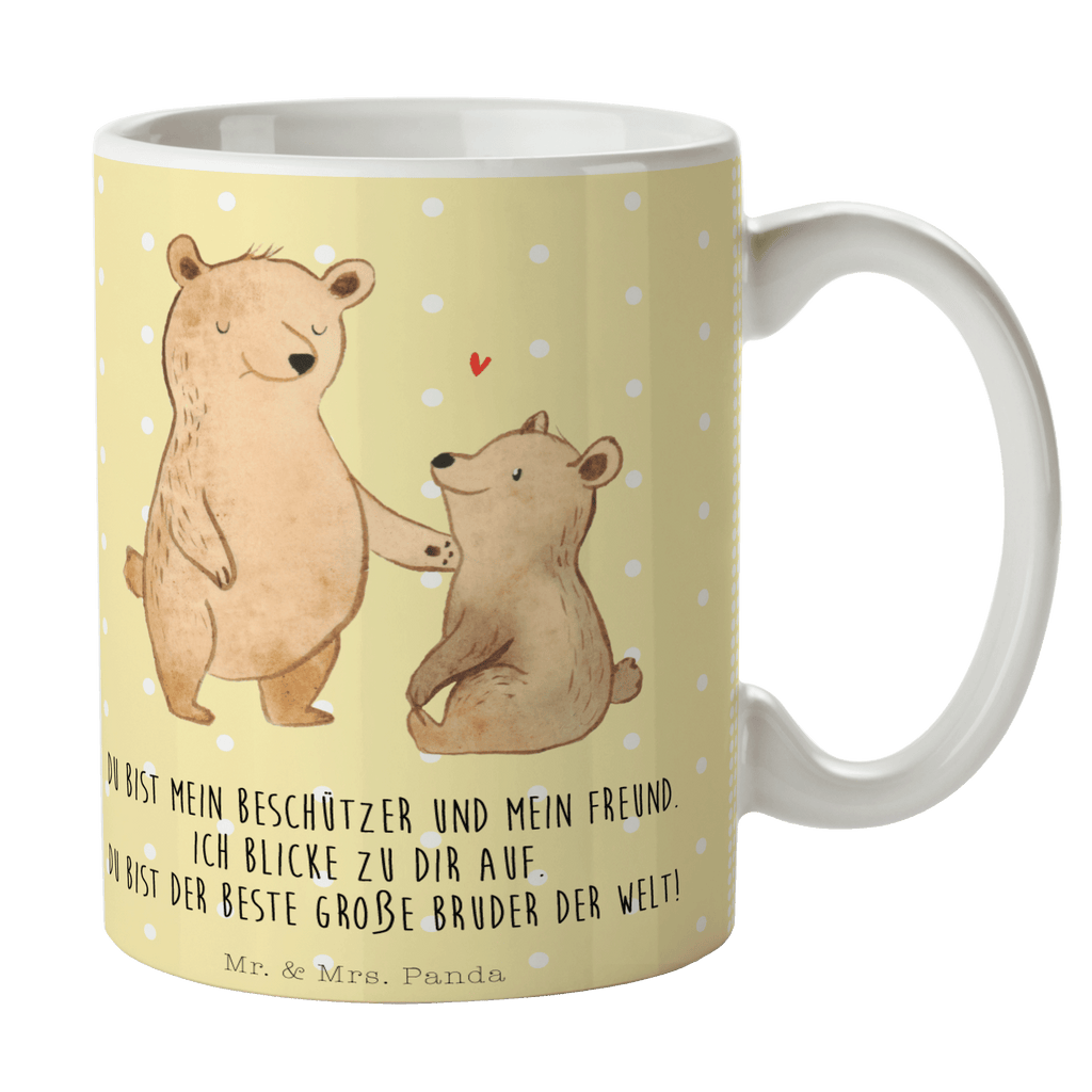 Tasse Bär Großer Bruder Großer Bruder, Bruder, Geschwister, bester Bruder, Brudi, Bär, Bären Becher, Kaffeetasse, Kaffeebecher, Tee, Frühstück, Büro  Familie, Vatertag, Muttertag, Bruder, Schwester, Mama, Papa, Oma, Opa