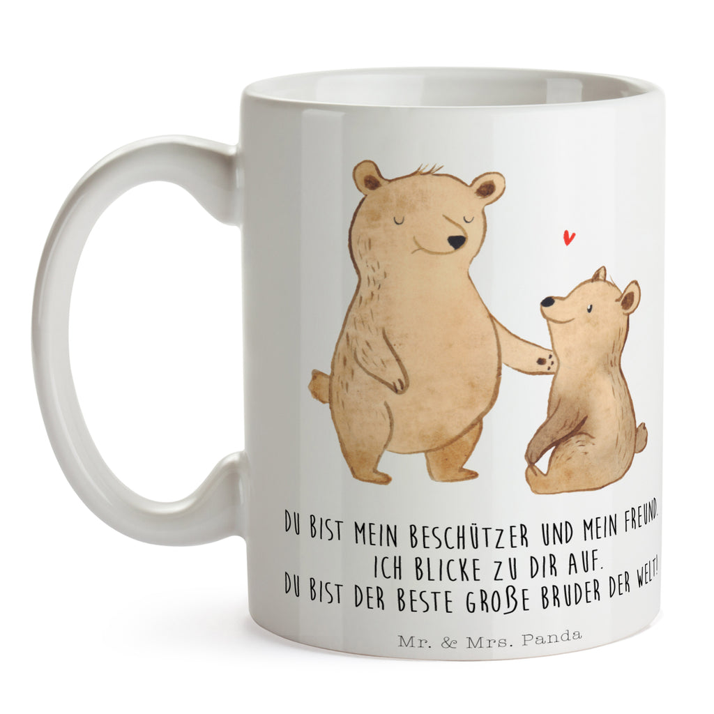 Tasse Bär Großer Bruder Großer Bruder, Bruder, Geschwister, bester Bruder, Brudi, Bär, Bären Becher, Kaffeetasse, Kaffeebecher, Tee, Frühstück, Büro  Familie, Vatertag, Muttertag, Bruder, Schwester, Mama, Papa, Oma, Opa