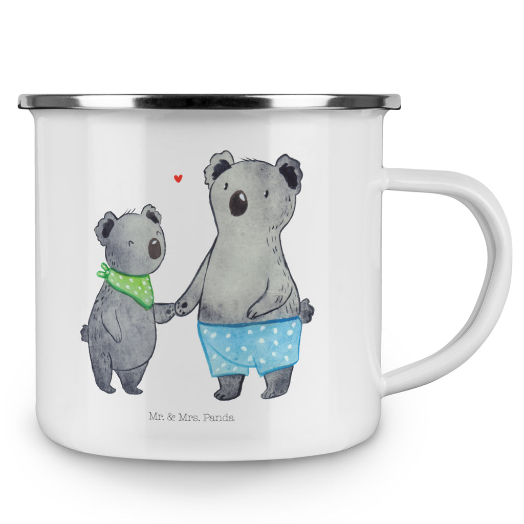 Camping Emaille Tasse Koala Kleiner Bruder Campingtasse, Trinkbecher, Metalltasse, Outdoor Tasse, Emaille Trinkbecher, Blechtasse Outdoor, Emaille Campingbecher, Edelstahl Trinkbecher, Metalltasse für Camping, Kaffee Blechtasse, Camping Tasse Metall, Familie, Vatertag, Muttertag, Bruder, Schwester, Mama, Papa, Oma, Opa, Kleiner Bruder, Geschwister, Lieblingsbruder, Nesthäkchen, Koala, Koalas