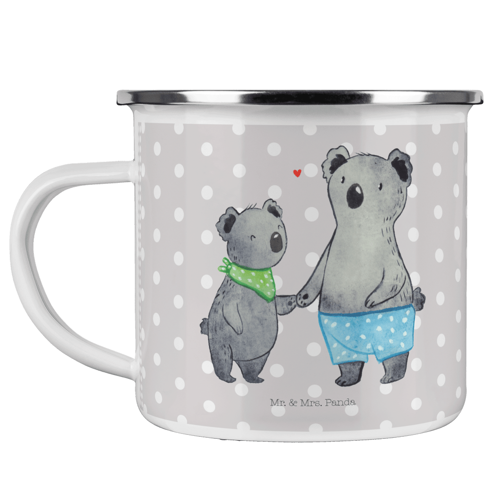 Camping Emaille Tasse Koala Kleiner Bruder Campingtasse, Trinkbecher, Metalltasse, Outdoor Tasse, Emaille Trinkbecher, Blechtasse Outdoor, Emaille Campingbecher, Edelstahl Trinkbecher, Metalltasse für Camping, Kaffee Blechtasse, Camping Tasse Metall, Familie, Vatertag, Muttertag, Bruder, Schwester, Mama, Papa, Oma, Opa, Kleiner Bruder, Geschwister, Lieblingsbruder, Nesthäkchen, Koala, Koalas