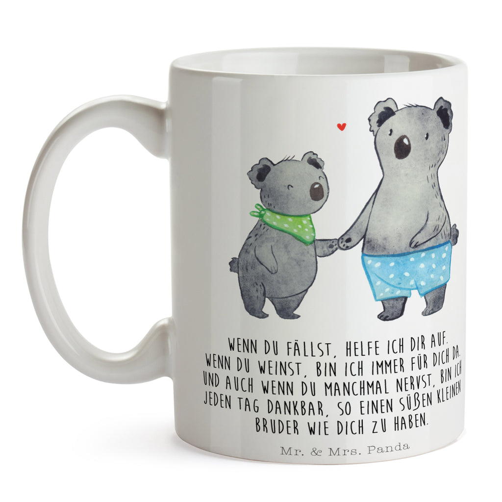 Tasse Koala Kleiner Bruder Kleiner Bruder, Bruder, Geschwister, Lieblingsbruder, Nesthäkchen, Koala, Koalas Becher, Kaffeetasse, Kaffeebecher, Tee, Frühstück, Büro  Familie, Vatertag, Muttertag, Bruder, Schwester, Mama, Papa, Oma, Opa