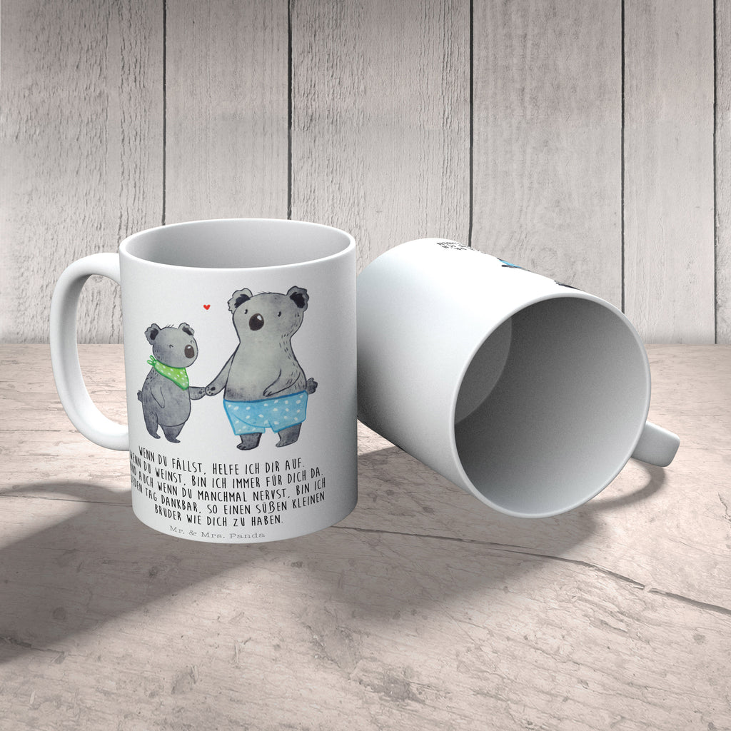 Tasse Koala Kleiner Bruder Kleiner Bruder, Bruder, Geschwister, Lieblingsbruder, Nesthäkchen, Koala, Koalas Becher, Kaffeetasse, Kaffeebecher, Tee, Frühstück, Büro  Familie, Vatertag, Muttertag, Bruder, Schwester, Mama, Papa, Oma, Opa
