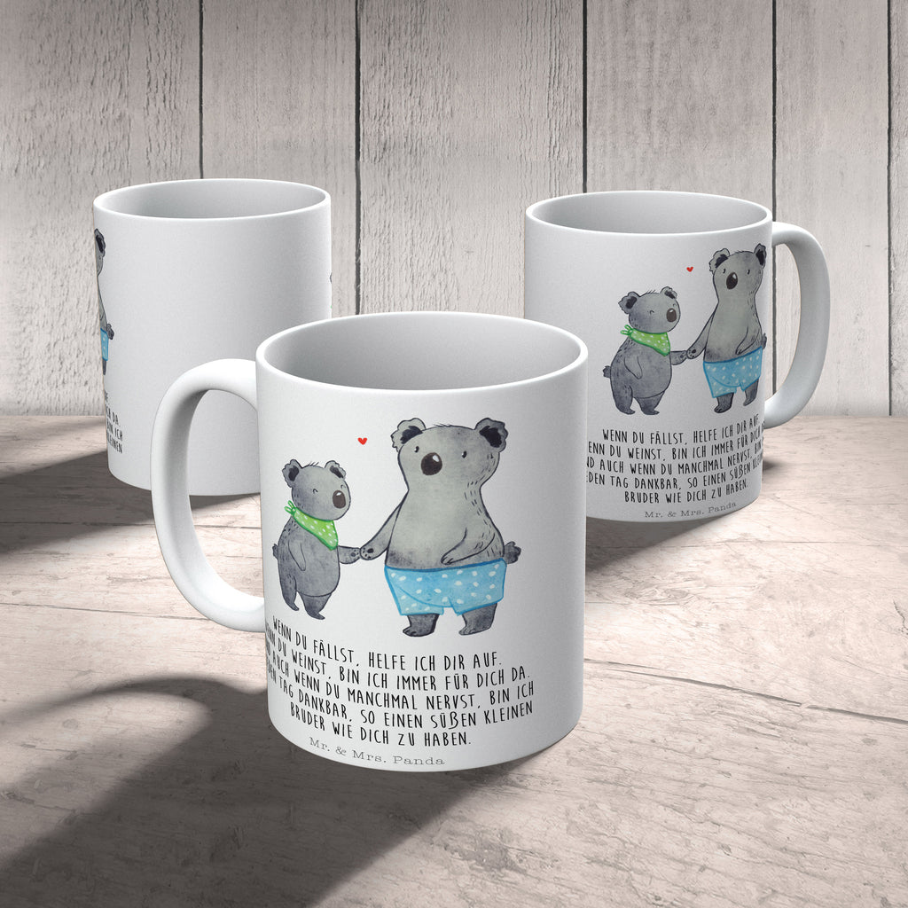 Tasse Koala Kleiner Bruder Kleiner Bruder, Bruder, Geschwister, Lieblingsbruder, Nesthäkchen, Koala, Koalas Becher, Kaffeetasse, Kaffeebecher, Tee, Frühstück, Büro  Familie, Vatertag, Muttertag, Bruder, Schwester, Mama, Papa, Oma, Opa