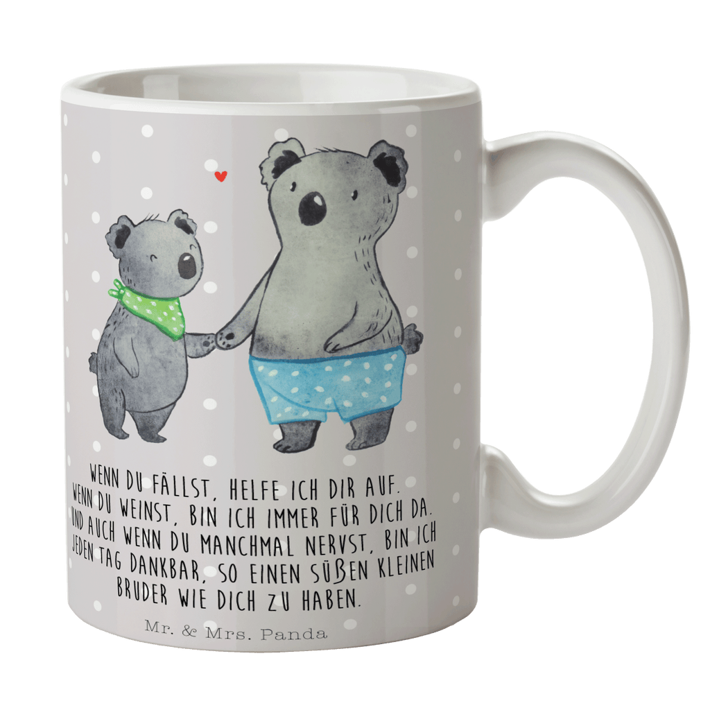 Tasse Koala Kleiner Bruder Kleiner Bruder, Bruder, Geschwister, Lieblingsbruder, Nesthäkchen, Koala, Koalas Becher, Kaffeetasse, Kaffeebecher, Tee, Frühstück, Büro  Familie, Vatertag, Muttertag, Bruder, Schwester, Mama, Papa, Oma, Opa