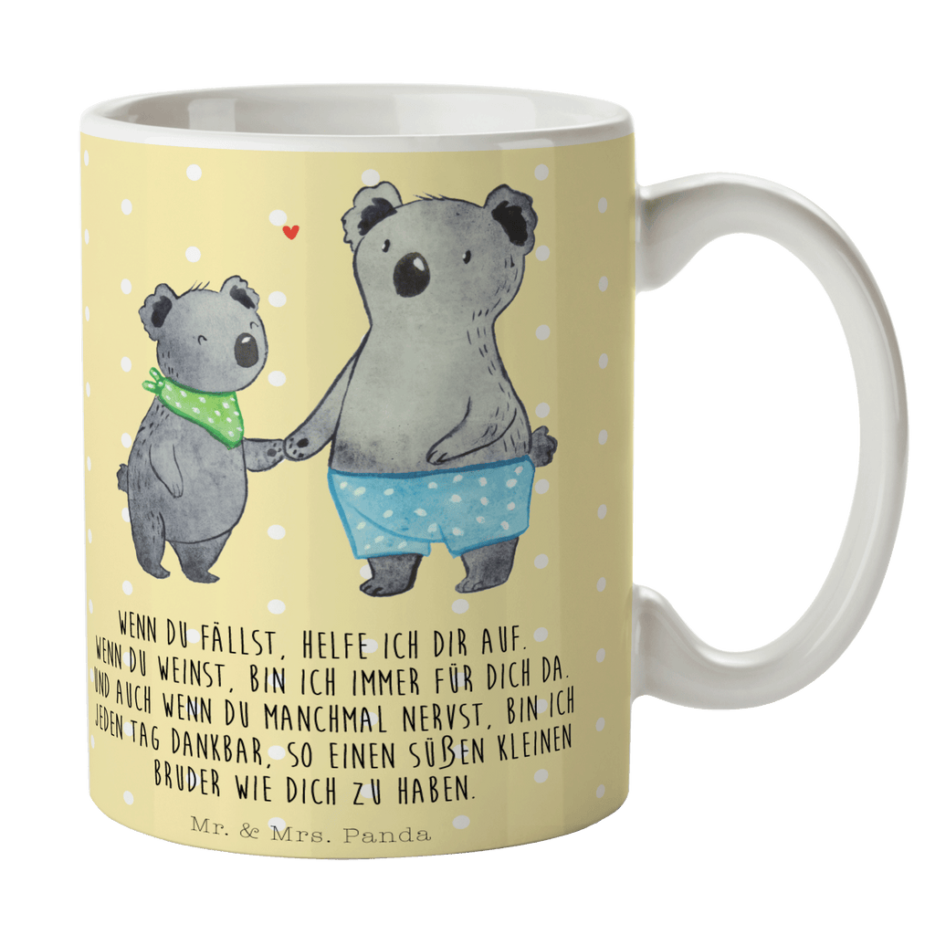 Tasse Koala Kleiner Bruder Kleiner Bruder, Bruder, Geschwister, Lieblingsbruder, Nesthäkchen, Koala, Koalas Becher, Kaffeetasse, Kaffeebecher, Tee, Frühstück, Büro  Familie, Vatertag, Muttertag, Bruder, Schwester, Mama, Papa, Oma, Opa