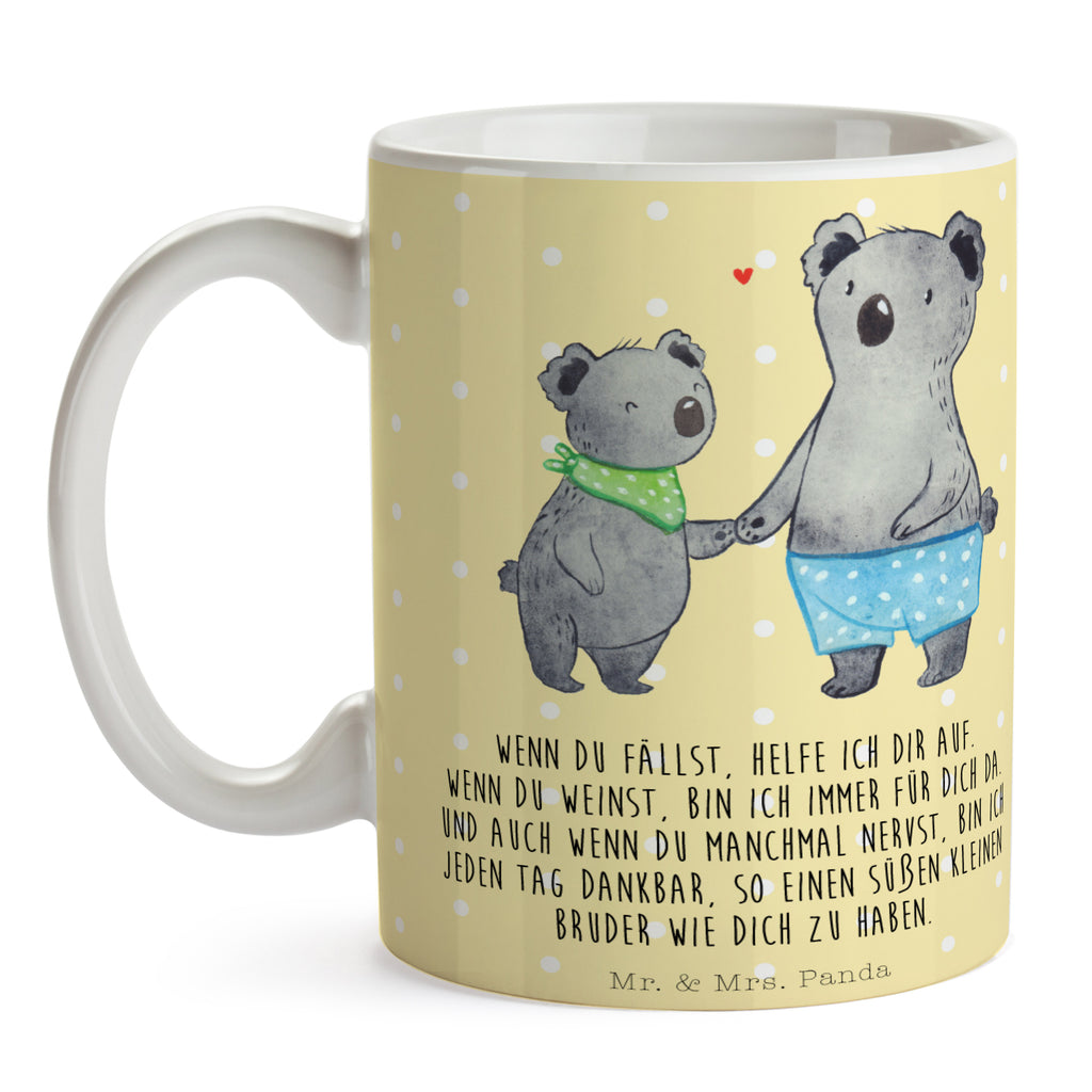 Tasse Koala Kleiner Bruder Kleiner Bruder, Bruder, Geschwister, Lieblingsbruder, Nesthäkchen, Koala, Koalas Becher, Kaffeetasse, Kaffeebecher, Tee, Frühstück, Büro  Familie, Vatertag, Muttertag, Bruder, Schwester, Mama, Papa, Oma, Opa