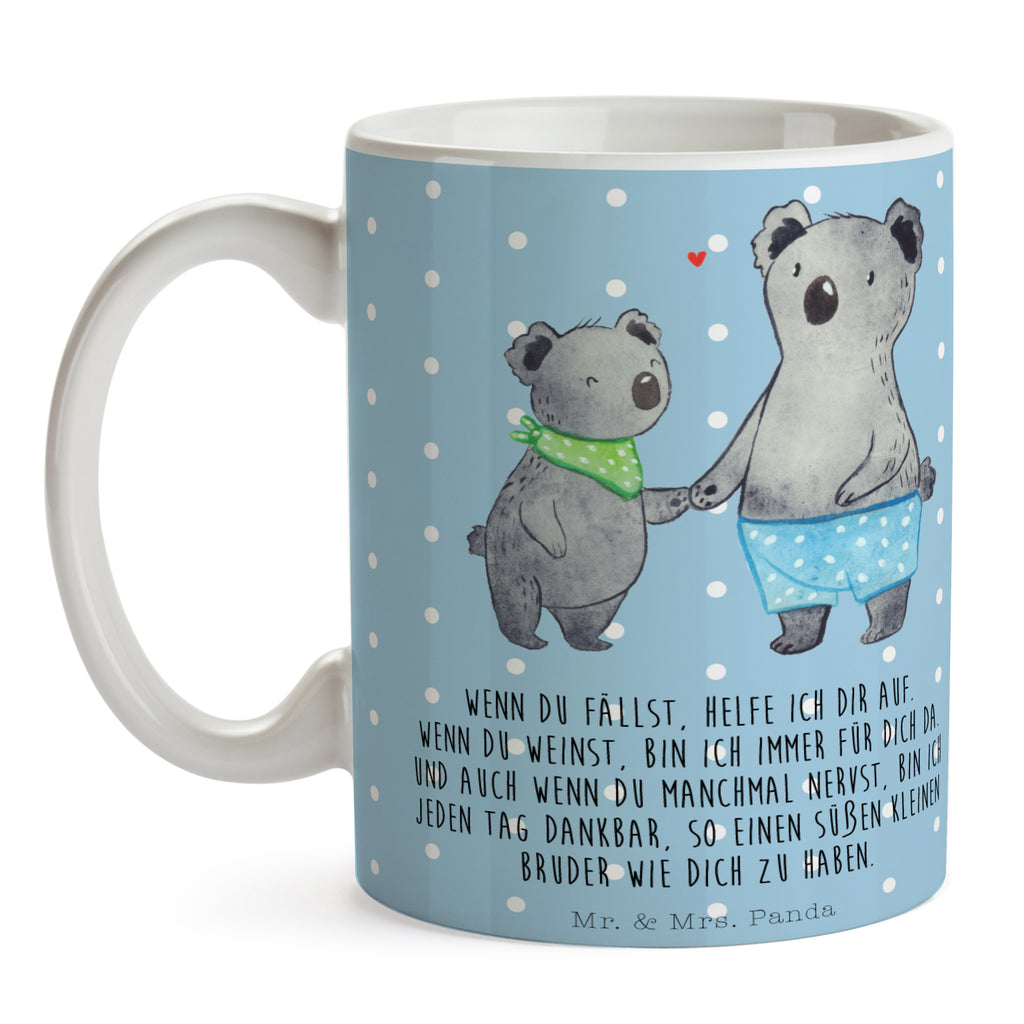 Tasse Koala Kleiner Bruder Kleiner Bruder, Bruder, Geschwister, Lieblingsbruder, Nesthäkchen, Koala, Koalas Becher, Kaffeetasse, Kaffeebecher, Tee, Frühstück, Büro  Familie, Vatertag, Muttertag, Bruder, Schwester, Mama, Papa, Oma, Opa