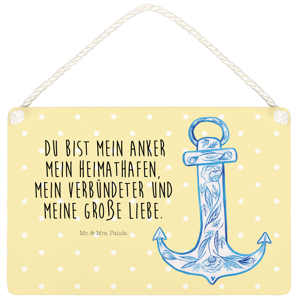 Deko Schild Anker Blau Dekoschild, Deko Schild, Schild, Tür Schild, Türschild, Holzschild, Wandschild, Wanddeko, Tiermotive, Gute Laune, lustige Sprüche, Tiere