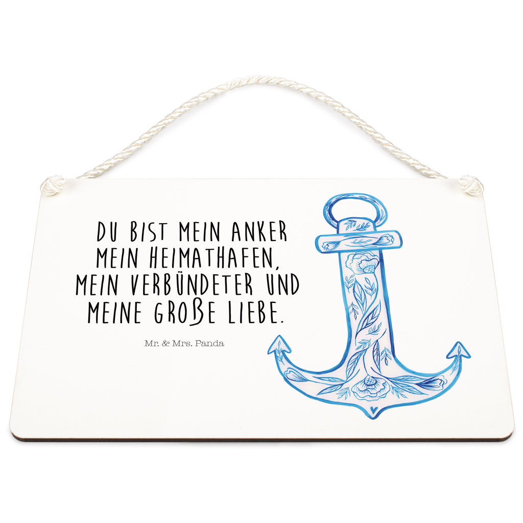 Deko Schild Anker Blau Dekoschild, Deko Schild, Schild, Tür Schild, Türschild, Holzschild, Wandschild, Wanddeko, Tiermotive, Gute Laune, lustige Sprüche, Tiere
