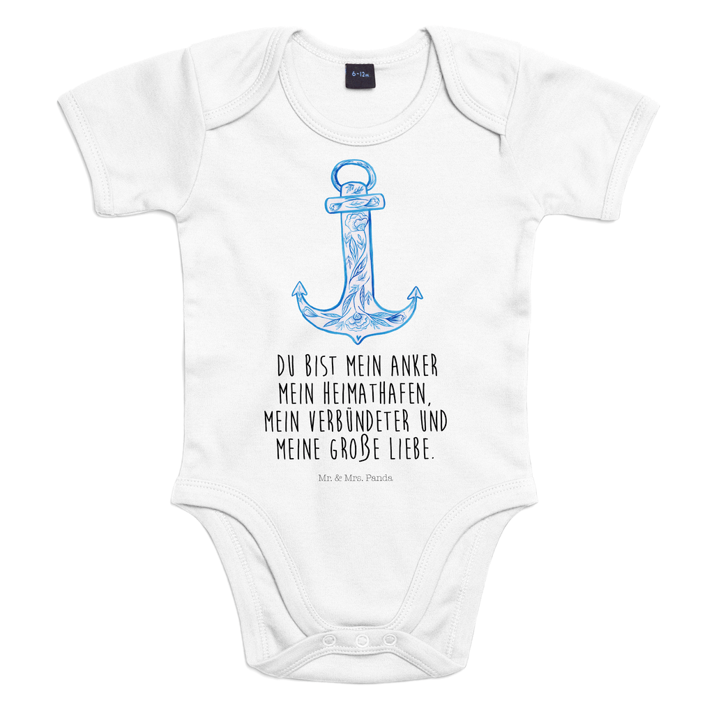 Organic Baby Body Anker Blau Babykleidung, Babystrampler, Strampler, Wickelbody, Baby Erstausstattung, Junge, Mädchen, Tiermotive, Gute Laune, lustige Sprüche, Tiere