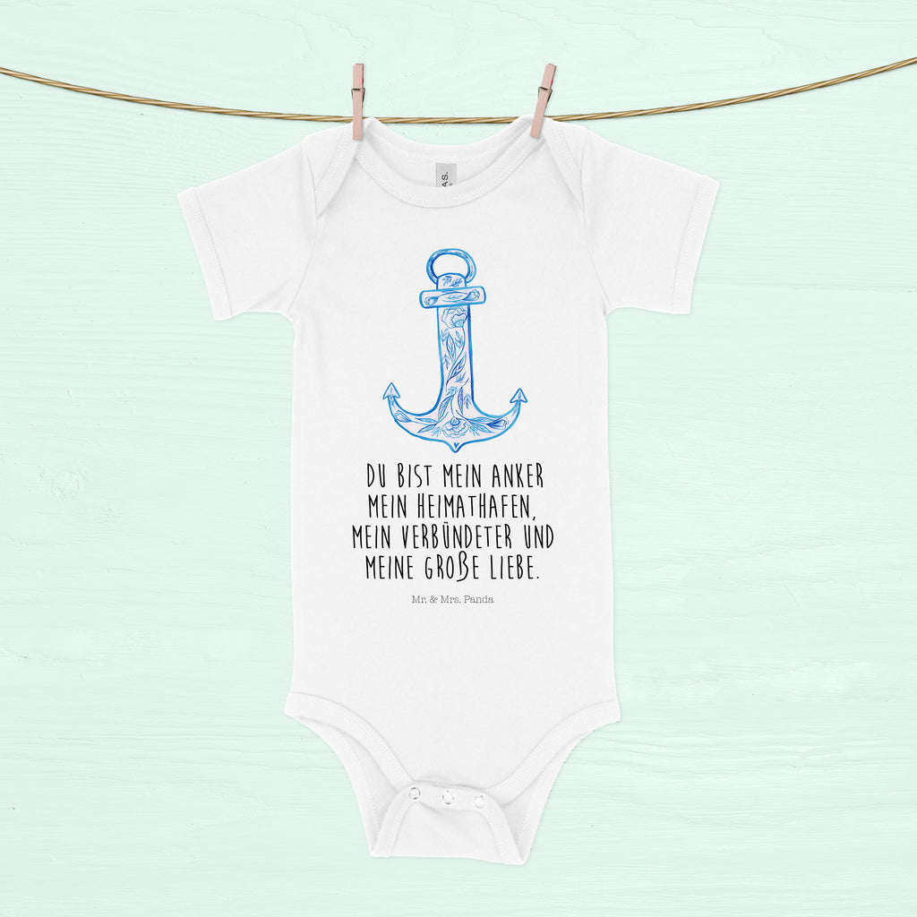 Organic Baby Body Anker Blau Babykleidung, Babystrampler, Strampler, Wickelbody, Baby Erstausstattung, Junge, Mädchen, Tiermotive, Gute Laune, lustige Sprüche, Tiere