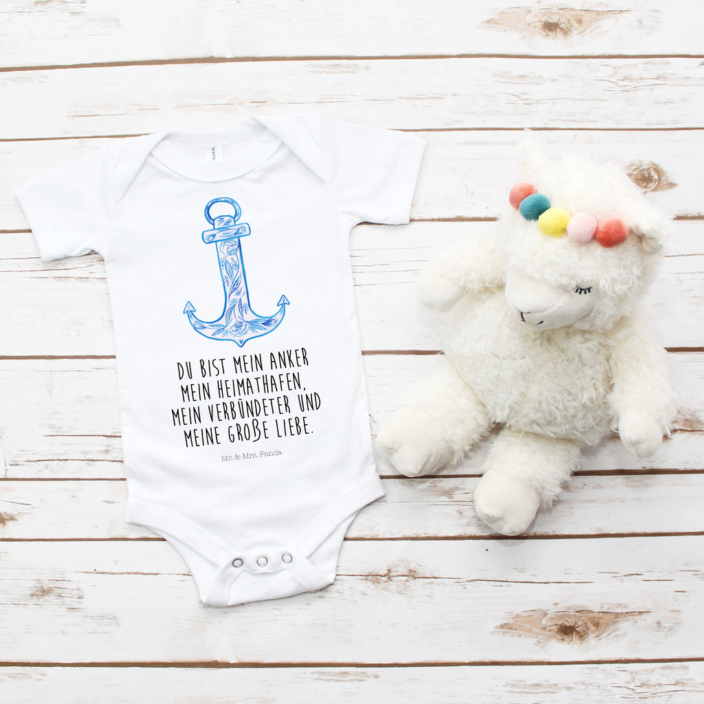 Organic Baby Body Anker Blau Babykleidung, Babystrampler, Strampler, Wickelbody, Baby Erstausstattung, Junge, Mädchen, Tiermotive, Gute Laune, lustige Sprüche, Tiere