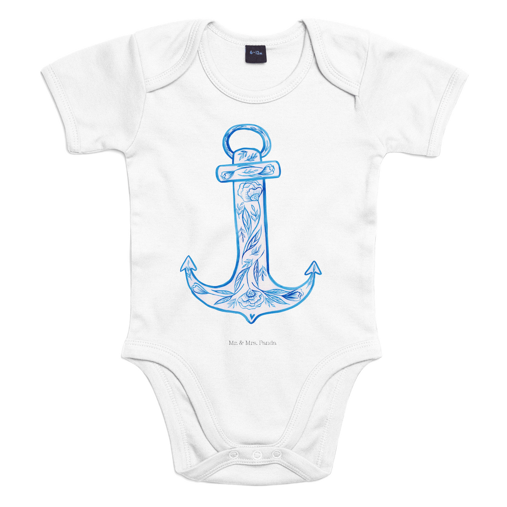 Organic Baby Body Anker Blau Babykleidung, Babystrampler, Strampler, Wickelbody, Baby Erstausstattung, Junge, Mädchen, Tiermotive, Gute Laune, lustige Sprüche, Tiere