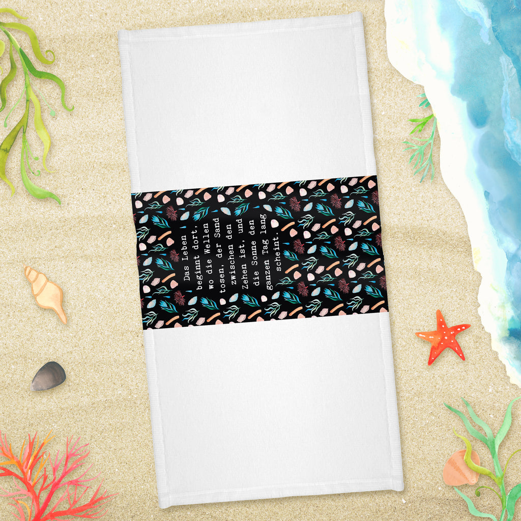 70 x 140 Handtuch Strandtag Duschtuch, Badetuch, Strandtuch, Saunatuch, Kinder Handtuch, Blumen Deko, Frühlings Deko, Sommer Deko, Dekoration, positive Botschaft, Naturliebhaber, Outdoor, Natur, Abenteuer