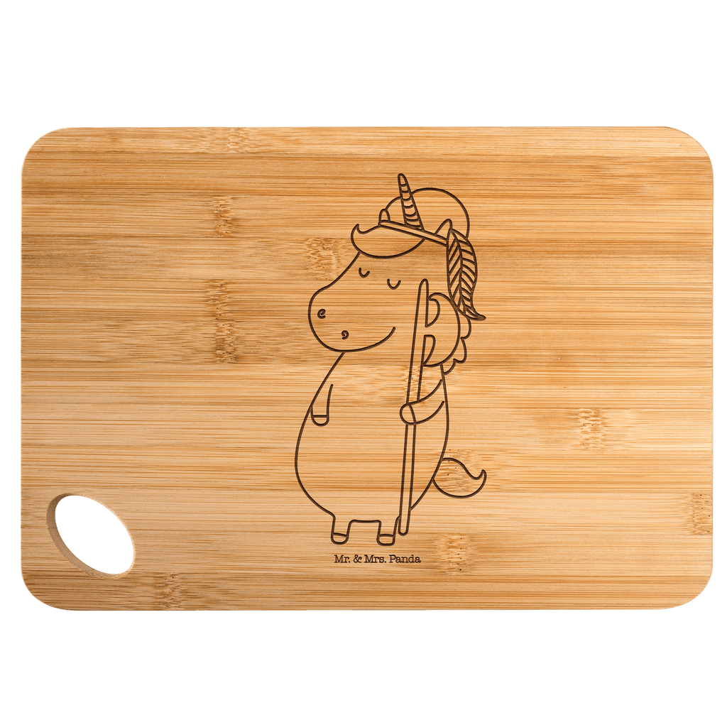 Bambus - Schneidebrett Einhorn Bube Küchenbrett, Frühstücksbrett, Hackbrett, Brett, Holzbrettchen, Einhorn, Einhörner, Einhorn Deko, Pegasus, Unicorn, Bube, Mittelalter
