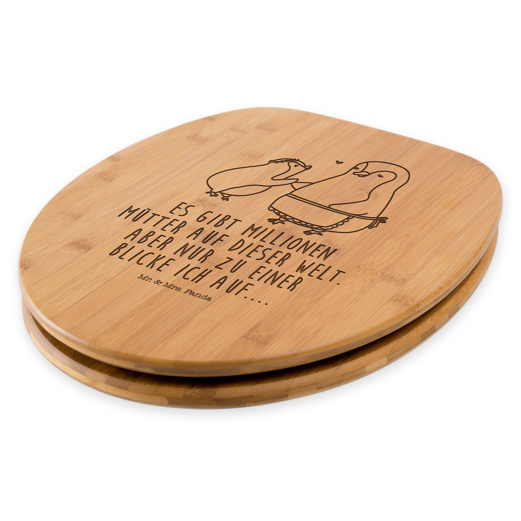 WC Sitz Pinguin mit Kind Klobrille, Klodeckel, Toilettendeckel, WC-Sitz, Toilette, Familie, Vatertag, Muttertag, Bruder, Schwester, Mama, Papa, Oma, Opa, Geschenk, Mami, Mutti, Mutter, Geburststag